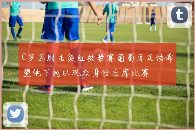 C罗因肘击染红被禁赛葡萄牙足协希望他下轮以观众身份出席比赛